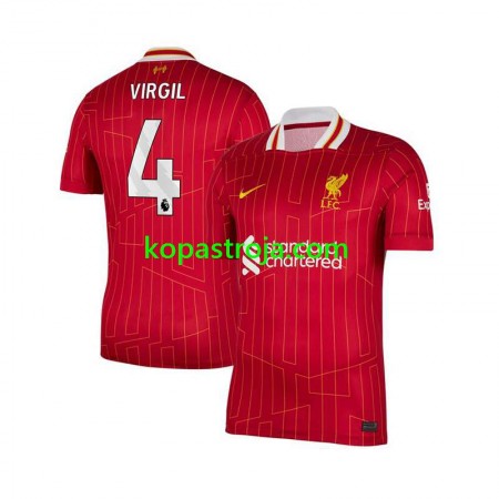 Billiga Fotbollströjor Liverpool Virgil van Dijk 4 Hemma tröja 2024/25 Kortärmad